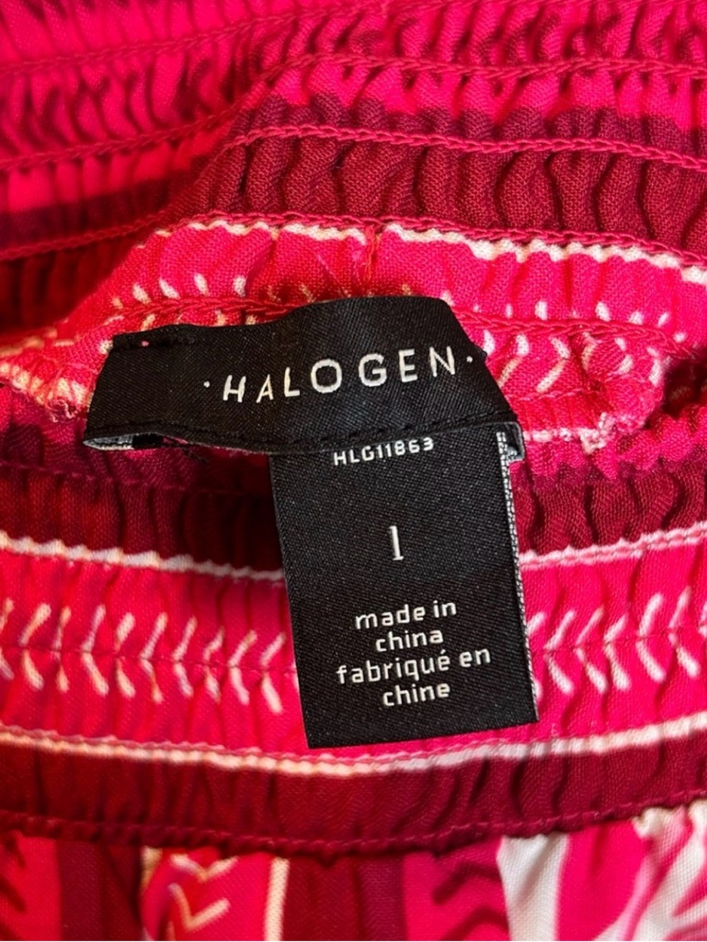 NWT Halogen Pink Floral Coastal A Line Midi Skirt - Picture 4 of 5